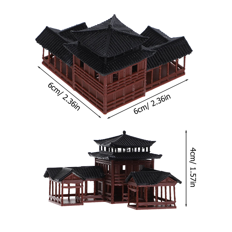 โมเดลอาคารโบราณ ศาลาญี่ปุ่นขนา - Japanese Garden Bonsai บทวิจารณ์และราคา