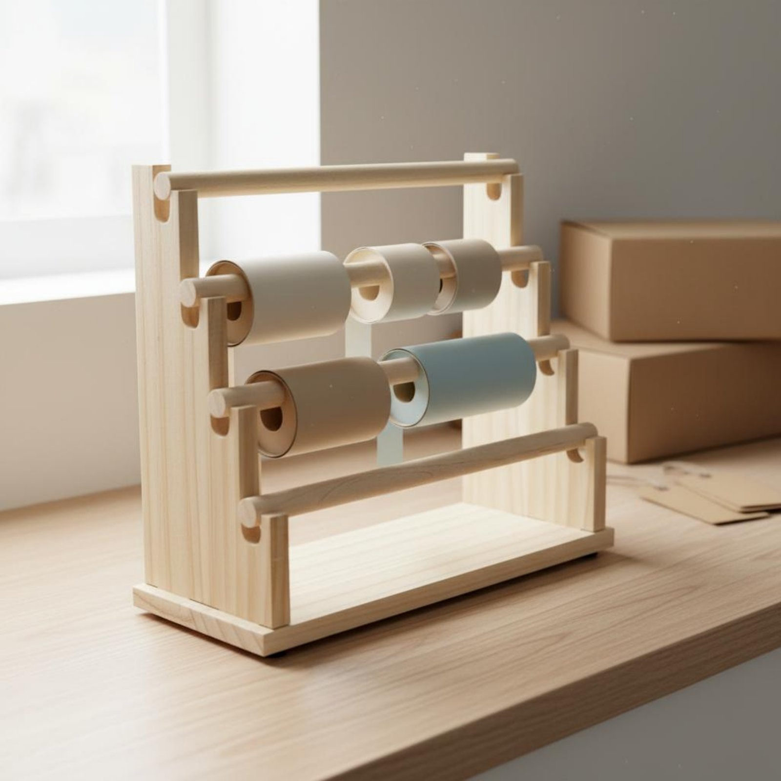 ชั้นวางเครื่องประดับตั้งโต๊ะ ไ - Display Stand Wood บทวิจารณ์และราคา