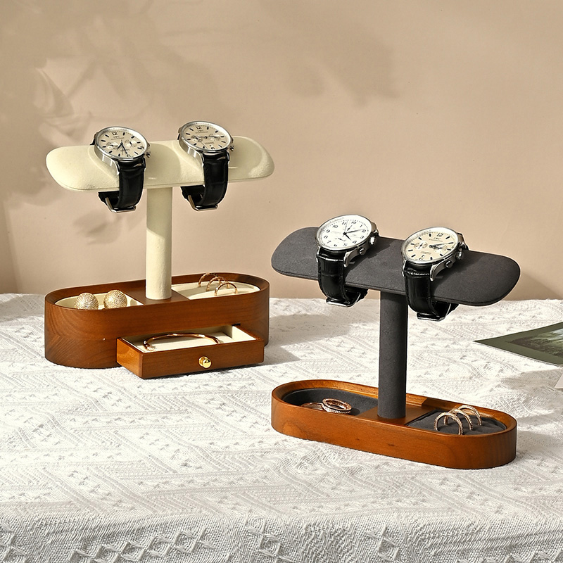 Oirlv ไม้เนื้อแข็งนาฬิกาออแกไน - Display Stand Wood บทวิจารณ์และราคา