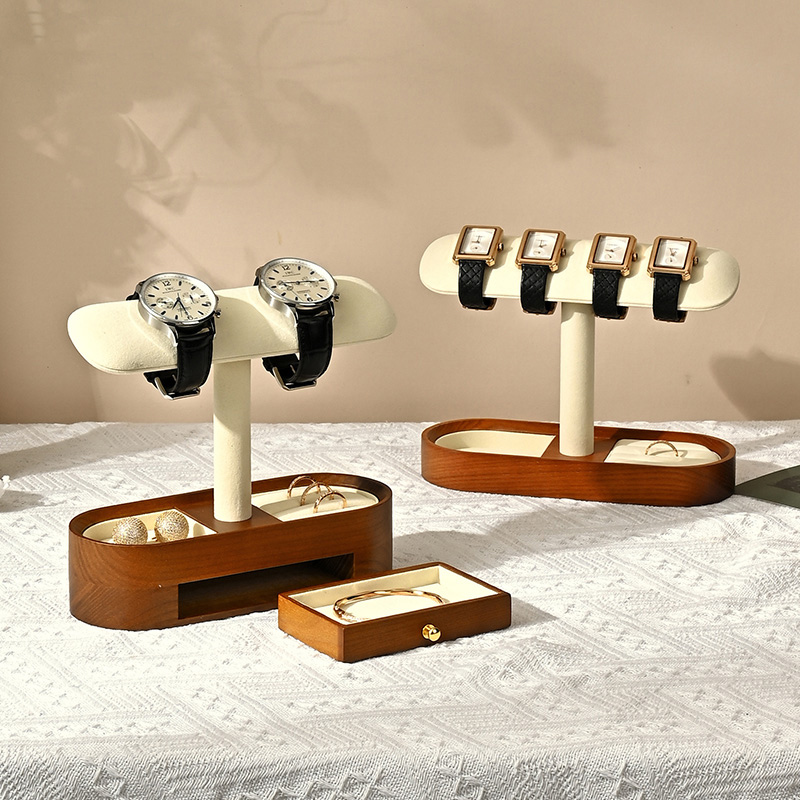 Oirlv ไม้เนื้อแข็งนาฬิกาออแกไน - Display Stand Wood บทวิจารณ์และราคา