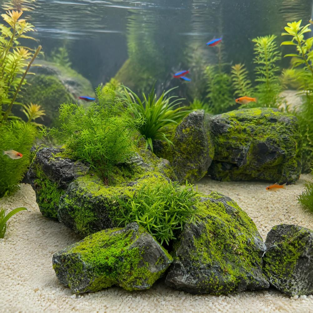 หินมอสเทียมสำหรับจัดสวน หินจำล - Bonsai Garden Backyard บทวิจารณ์และราคา