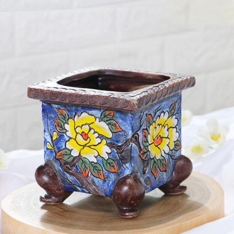 เกาหลีสไตล์ Handpainted ดอกไม้ - Japanese Garden Bonsai บทวิจารณ์และราคา