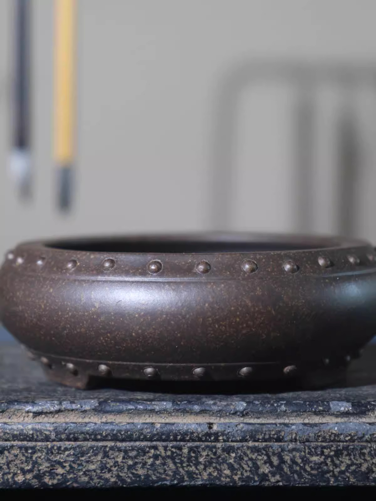 กระถางบอนไซเซรามิกทรงกลมทำจากท - Japanese Garden Bonsai บทวิจารณ์และราคา