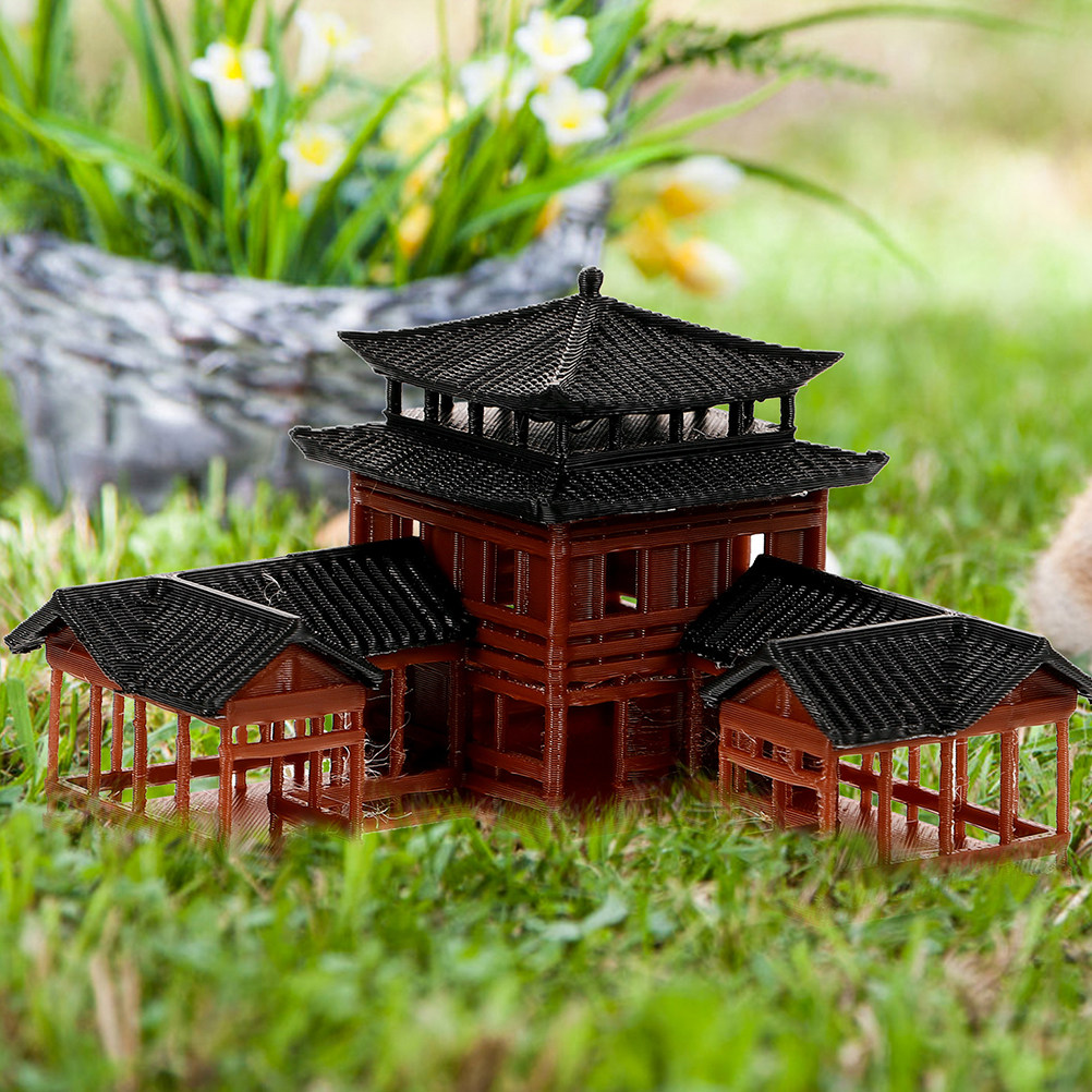 ประติมากรรมเจดีย์จิ๋วทรงหกเหลี - Japanese Garden Bonsai บทวิจารณ์และราคา