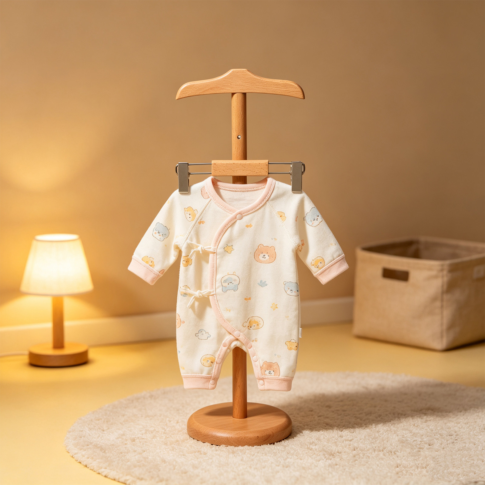 ราวแขวนเสื้อผ้าปรับระดับความสู - Display Stand Wood บทวิจารณ์และราคา