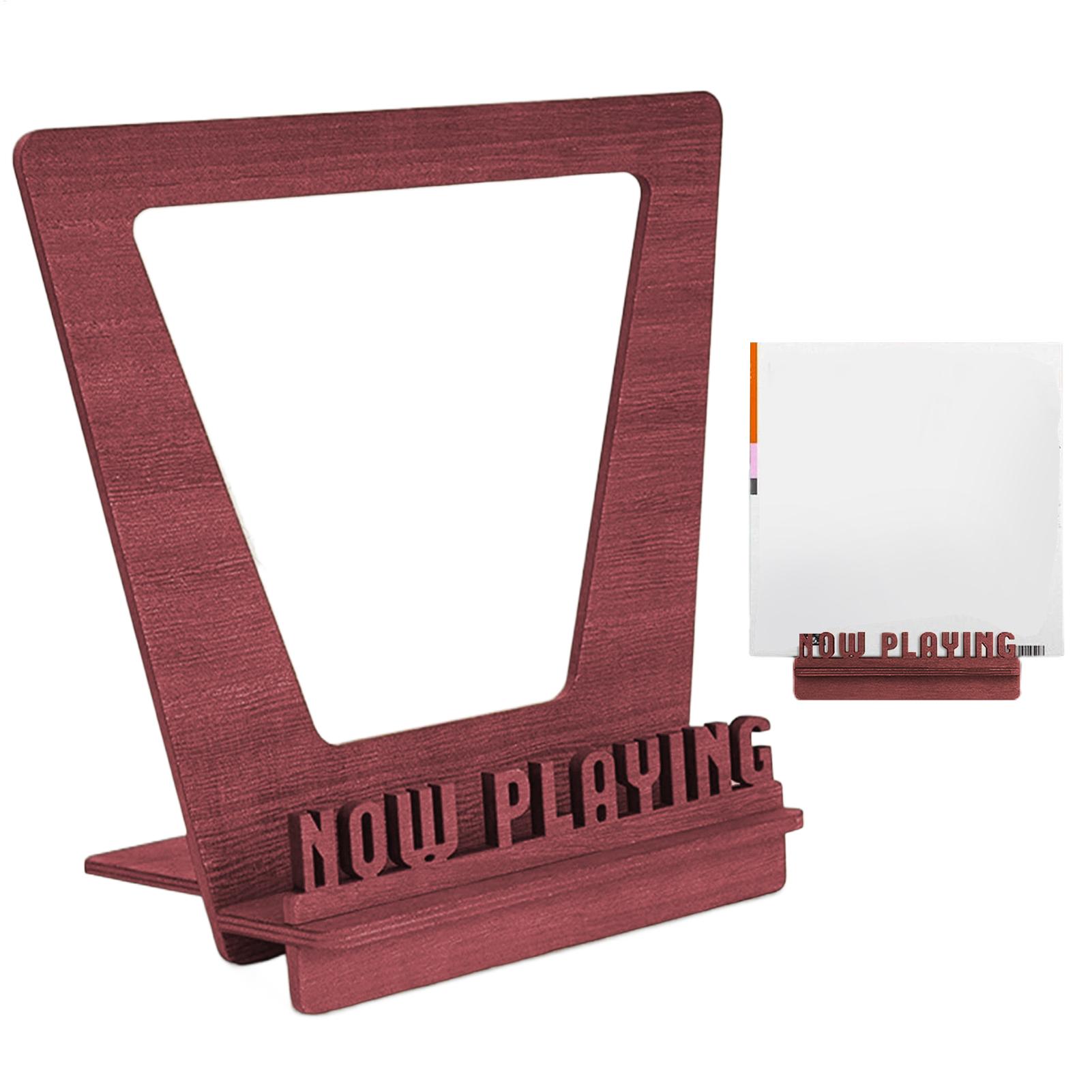 ชั้นวางแผ่นเสียงไม้ ที่เก็บแผ่ - Display Stand Wood บทวิจารณ์และราคา