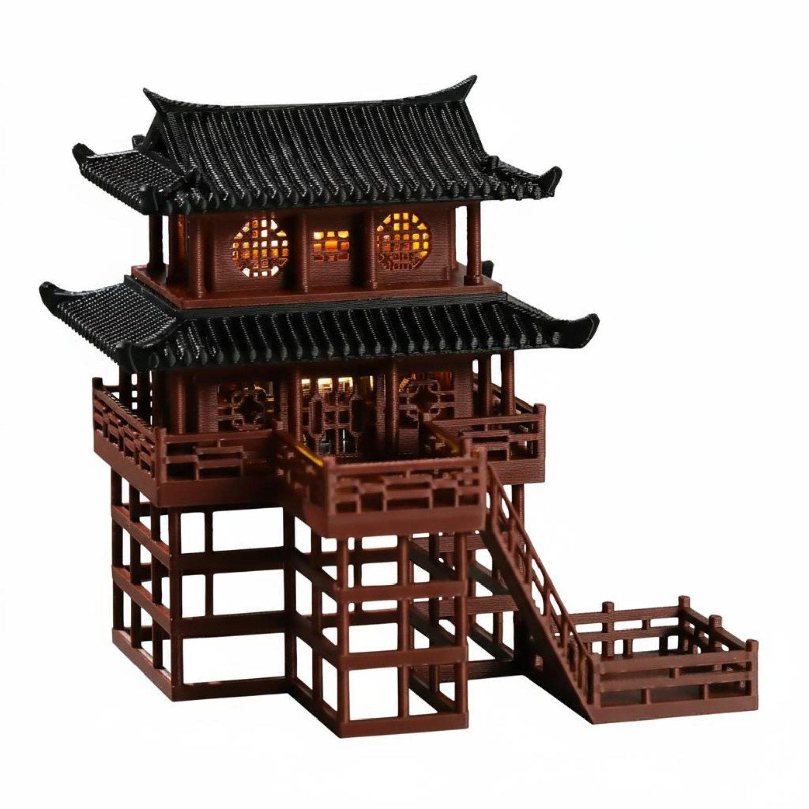 ศาลาพลาสติกตั้งโต๊ะทรงเจดีย์ขน - Japanese Garden Bonsai บทวิจารณ์และราคา