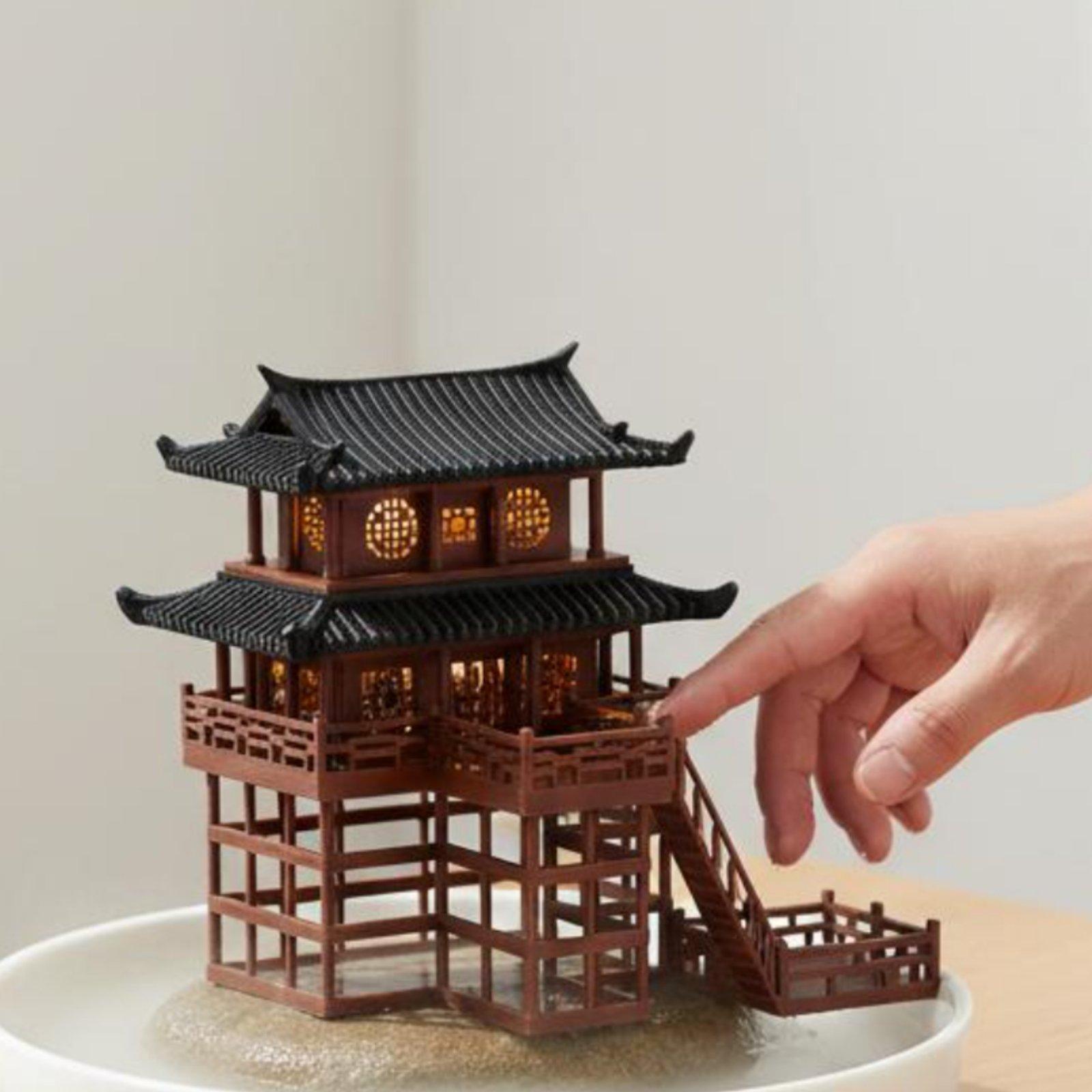 ศาลาพลาสติกตั้งโต๊ะทรงเจดีย์ขน - Japanese Garden Bonsai บทวิจารณ์และราคา